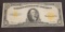 1922 $10 Gold Certificate Large Size Banknote