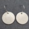 Set of 1907 liberty Nickel earrings