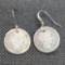 set of 1914 Barber dimes earrings