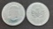 (2) 1 Troy Oz .999 fine silver Canadian 5 Dollars Round coins