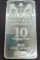 RMC 10 Troy Oz .999 fine silver bar