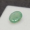 Oval Cut Green Emerald gemstone