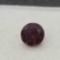 Round cut Garnet gemstone