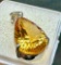 5.49ct Citrine Pendant non magnetic May be Silver