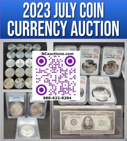 2023 July Fine Coin Currency Auction