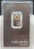 Valcambi Suisse 5g .999 Platinum bar