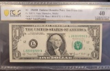 Solid Serial Number 22222222 1969-D $1 Federal Reserve Note