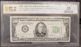 1934 $500 Federal Reserve Note PCGS-B VF25 Dark Green Seal Banknote