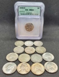 Shield, Liberty V, Buffalo and Jefferson Nickel Key Date Collection