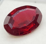 Oval Cut Red Ruby gemstone 5.12ct