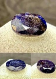 3 Blue and Purple Sapphire Gemstones 17ct total