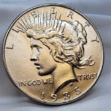 1935 Peace Dollar Gem Brilliant Uncirculated Key Date