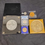 1935-S San Diego Commemorative Half Dollar and Silver Medal Collection