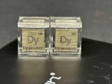 99% Pure Sample Dysprosium Cubes atomic number 66