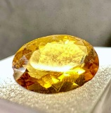 4.5ct Oval Cut Citrine Gemstone