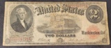 1917 $2 Legal Tender Large Size Banknote