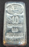 IGR 10 Troy Oz .999 fine silver bar
