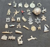 pendants and charms possible silver