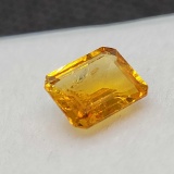 Square cut Clinohumite gemstone 1.20ct
