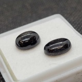 Pair of Black Star Gemstone 5.10ct