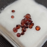 Lot of small Garnet gemstone 2.75ct
