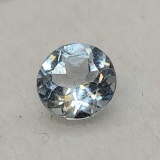 Round cut Clear Topaz gemstone