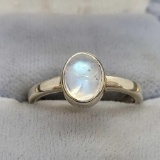 Silver 925 ring with set Moonstone
