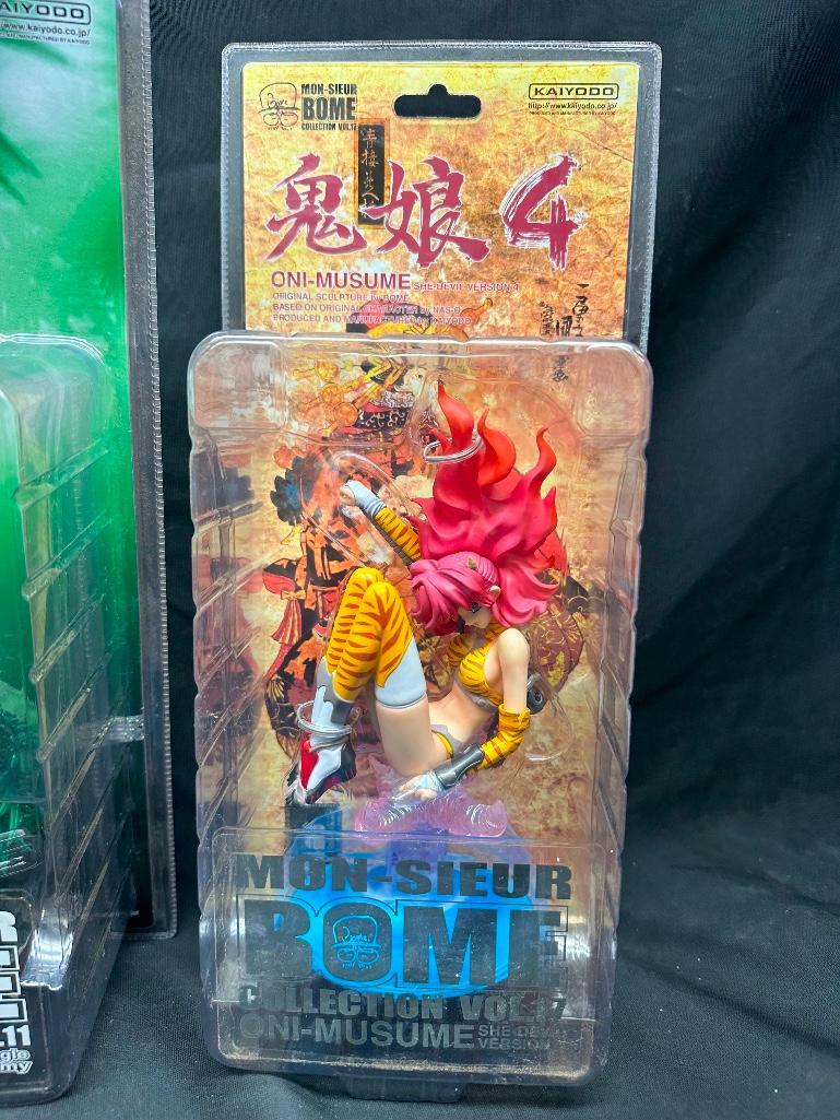 Mon-sieur Bome Anime Girls Figures Oni-Musume She | Proxibid