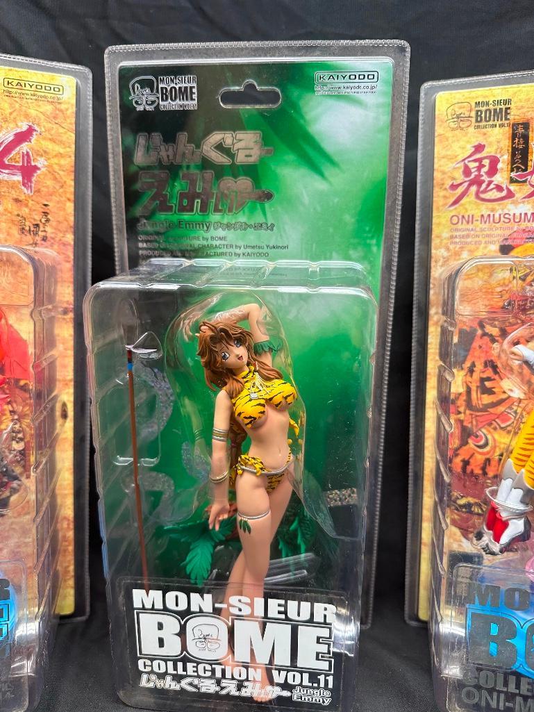Mon-sieur Bome Anime Girls Figures Oni-Musume She | Proxibid