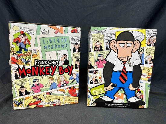 2 Frank Cho Monkey Boy 10in Vinyl Statues by Mindstyle Limited No. 310 No. 295