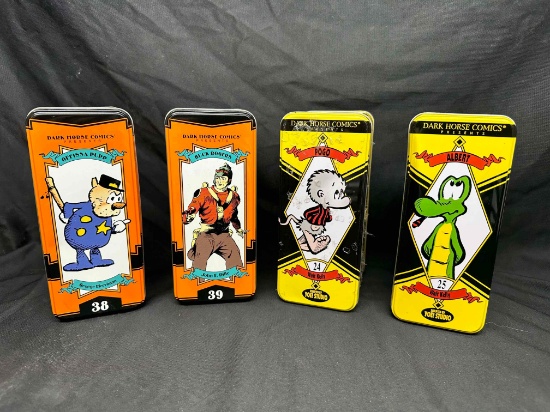 Darkhorse Limited Syroco Figures. Buck Rogers, Offisa Pup, Pogo, Albert