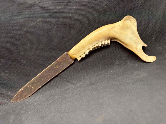 Real Jawbone Knife