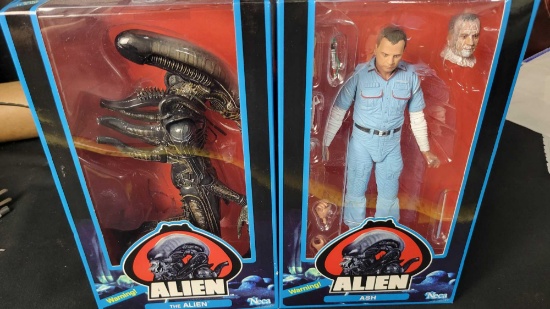 Alien And Ashe Neca 40th Anniversary Action Figures