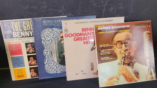 Vinyl Collectors inventory Benny Goodman Lionel Hampton, Gene Krupa Harry James