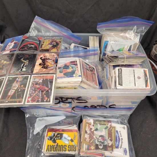 Huge Sports card lot Football basketball baseball
