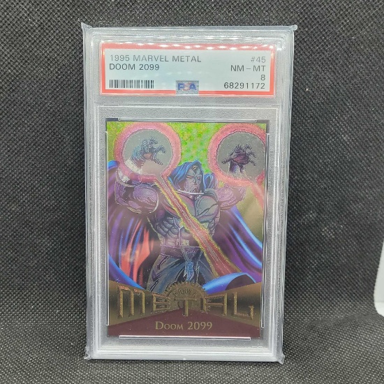 1995 Marvel Metal Doom 2099 PSA 8