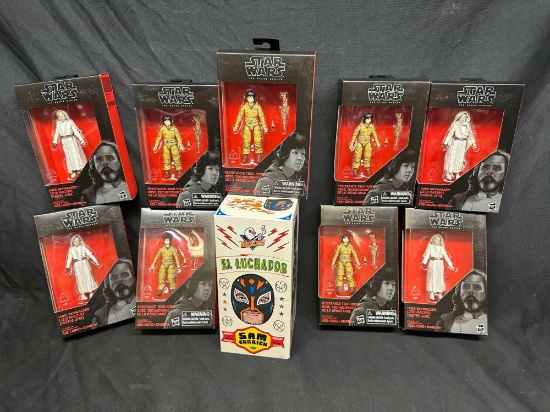 Sam Carrick San Diego Gulls El Luchador Bobblehead. Star Wars 3 3/4 Scale Action Figures Luke Rose