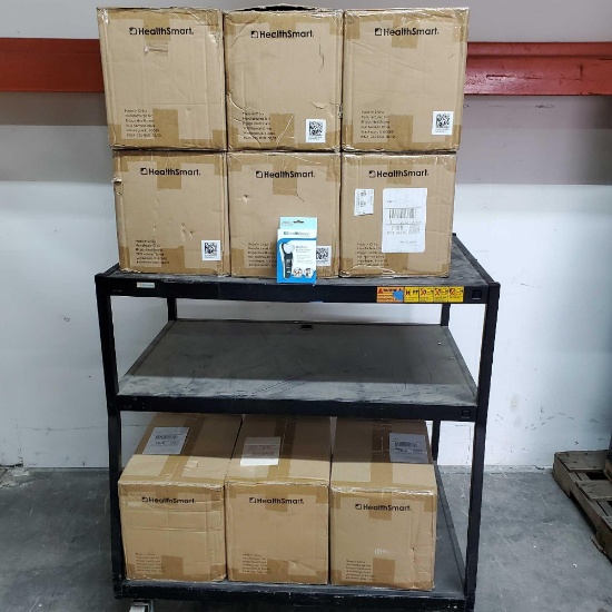 9 Boxes of Health Smart digital thermometers NIB 48 per box