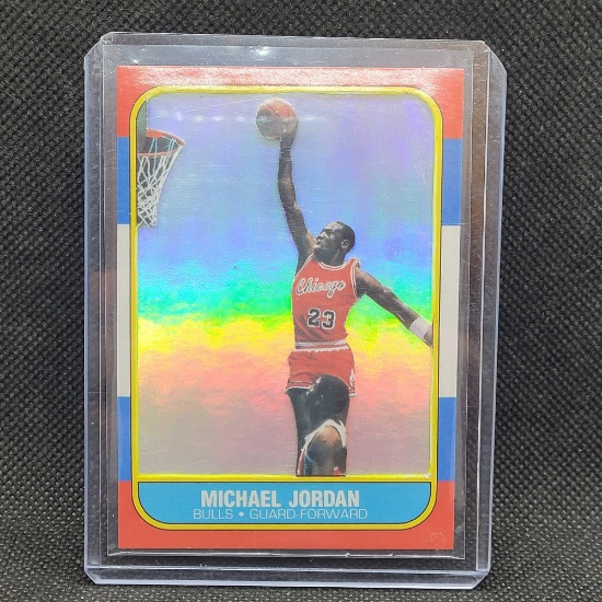 Custom Cut 1 of 1 Michael Jordan Basketball card