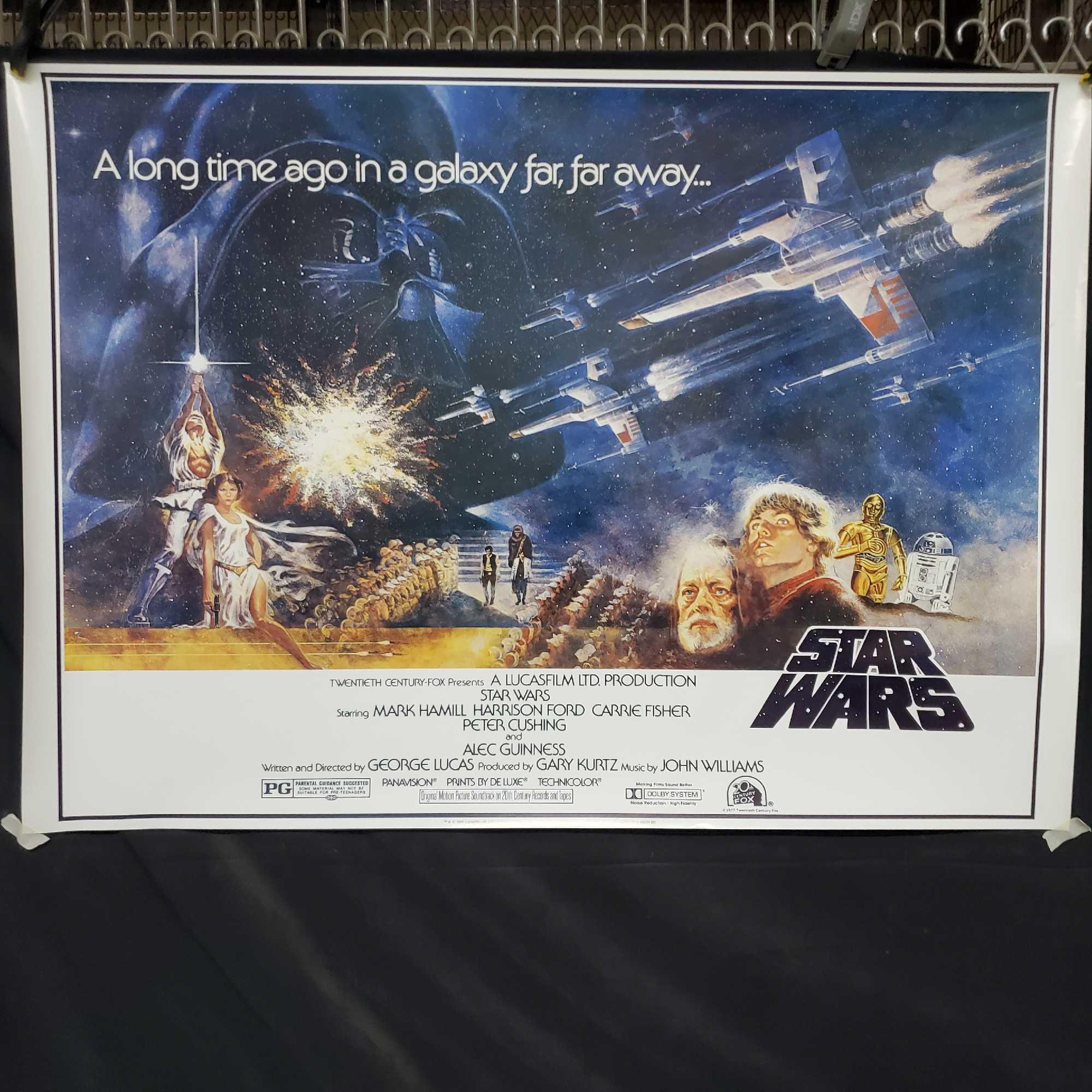 スターウォーズ　1995 A-1ポスター 1995 Star Wars A New Hope poster by Zigzag | Proxibid