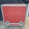Empty audio equipment road case