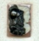 Carved Cameo of 2 Profiles in Natural Sardonyx, Italy