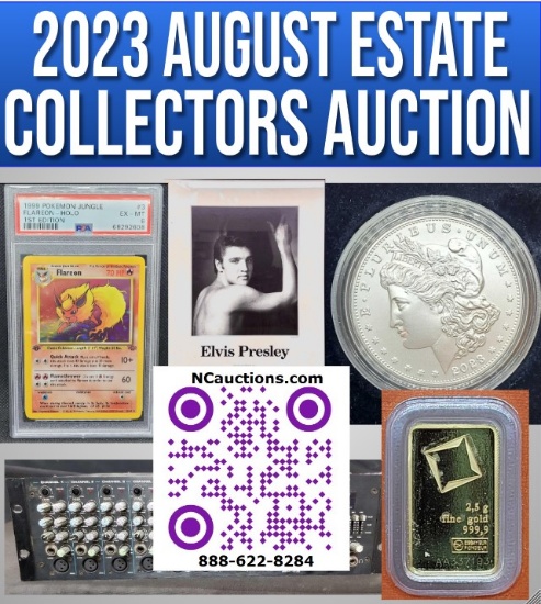 23 August Collectors Estate Sale Auction