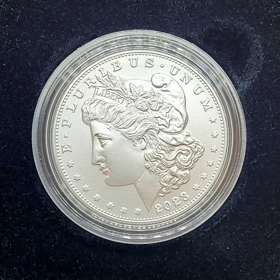 2023 Morgan Silver Dollar .999 Fine Silver Coin US Mint Philadelphia With COA
