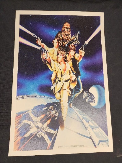 Star Wars Lobby Card 12x18in