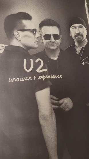 U2 Poster 23in x 16.75in