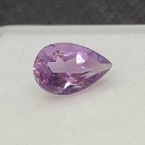 Pear Cut Purple Amethyst Gemstone 1.20ct