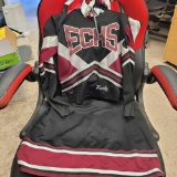 Escondido Charter High School varsity cheerleading uniform