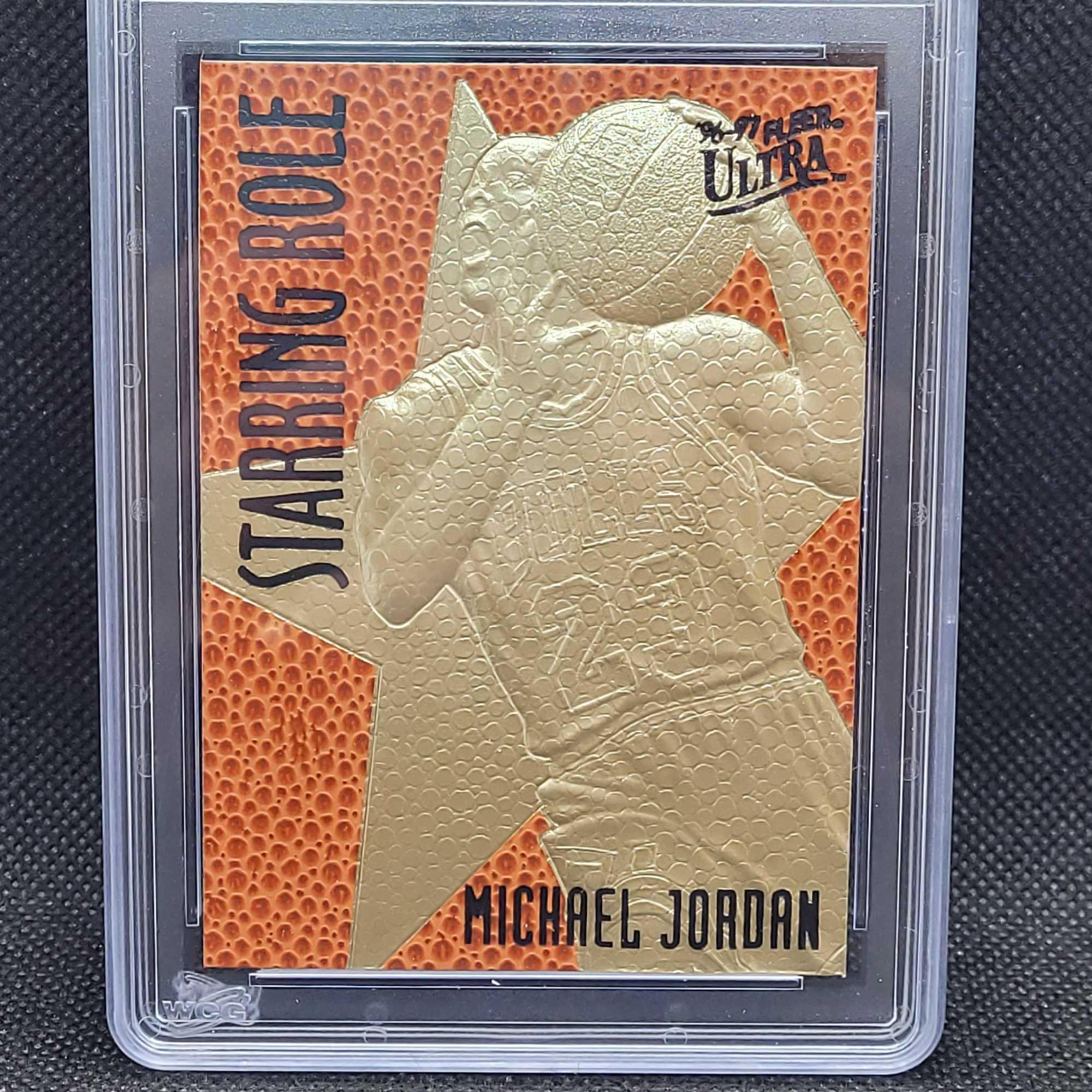 1996-97 Fleer Ultra 23kt Gold Michael Jordan WCG | Proxibid