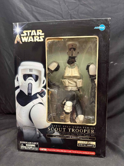 ArtFX CLASSIC STAR WARS SERIES SCOUT TROOPER 1/7 Scale Pre-painted Soft Vinyl Model Kit